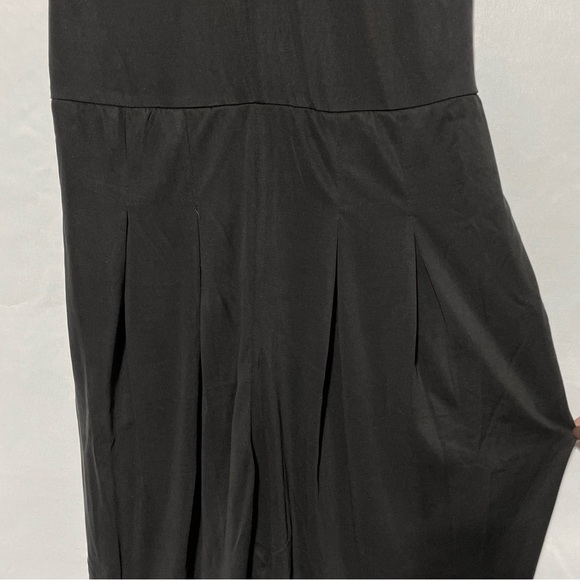 New Area Stars Sleeveless Belted Waist Jogger Jumpsuit Cisco Black Size XS - Picture 5 of 16